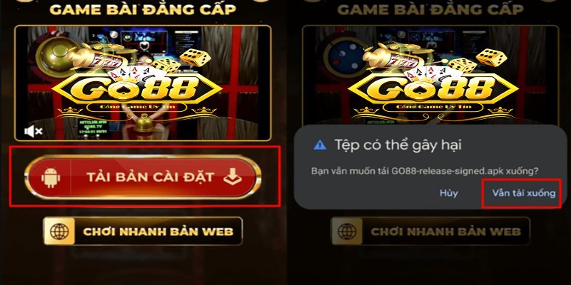 Hướng dẫn chi tiết tải app Go88 về máy iOS