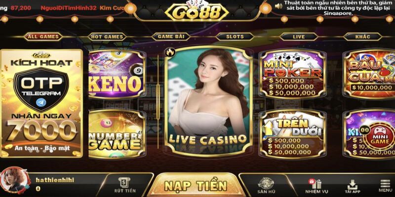 Tải app Go88 để trải nghiệm kho game khủng hấp dẫn