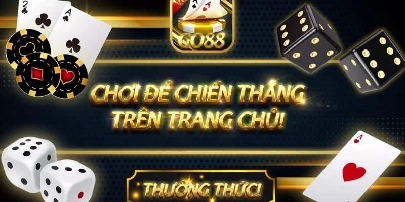 Tham gia chơi ngay game bài hấp dẫn cùng Go88